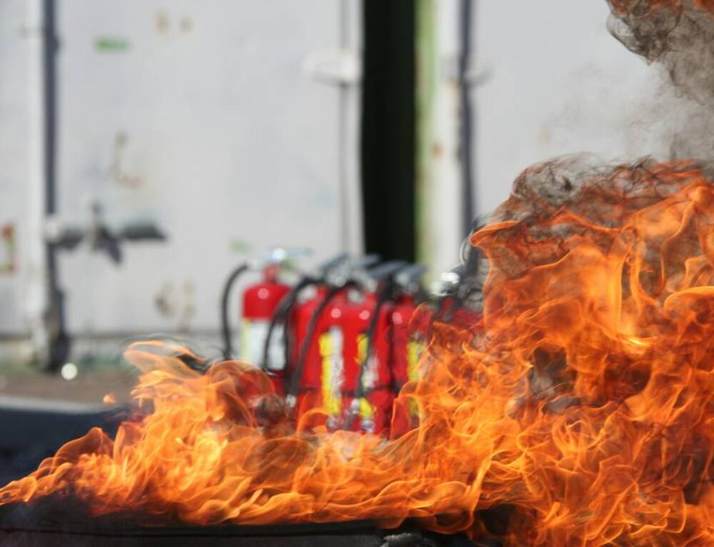 День рождения огнетушителя в г. Элиста